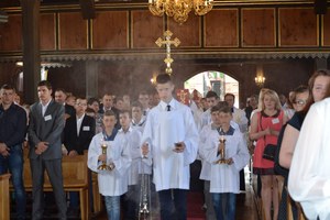 Sakrament Bierzmowania I Jubileusz 50-Lecia Pracy Pana Zdzisława Rakowskiego - Organisty W Parafii W Grzegorzewie