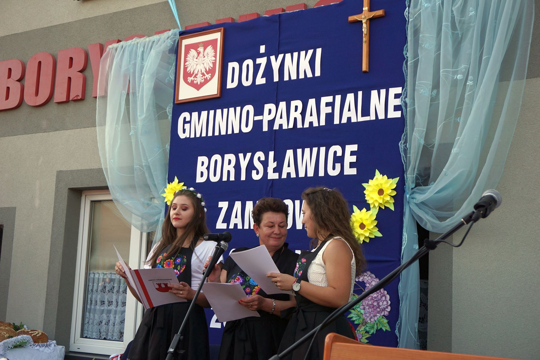 Dożynki Gminno-Parafialne w Borysławicach Zamkowych