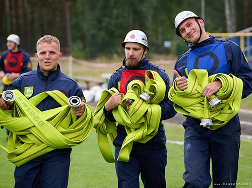 XIV Powiatowe zawody sportowo-pożarnicze w Grzegorzewie
