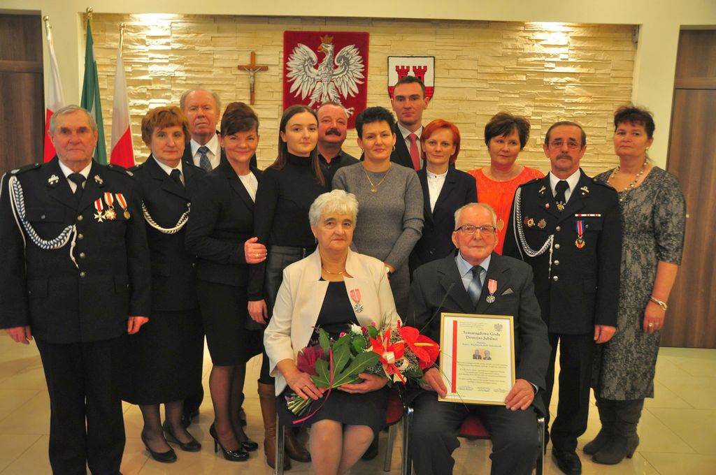 Państwo Kazimiera i Karol Szkudlarek